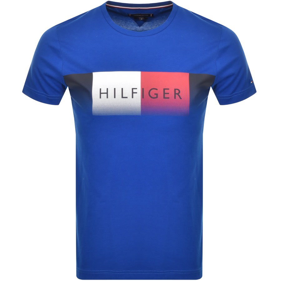 Alternative Image for ProductTommy Hilfiger Fade T Shirt Blue1